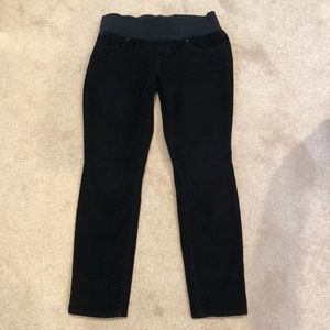 Gap Black Corduroy Maternity pants
